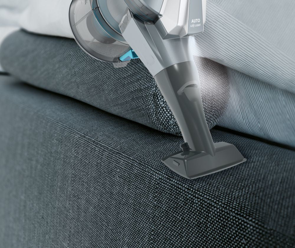 Hoover H-FREE 300 HF322YHM Aspirapolvere a Bastone 2in1 Senza Sacchetto Grigio 40min