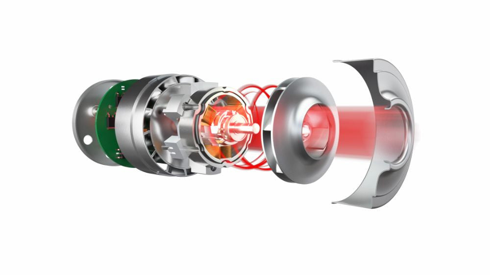 Hoover H-FREE 300 HF322YHM Aspirapolvere a Bastone 2in1 Senza Sacchetto Grigio 40min