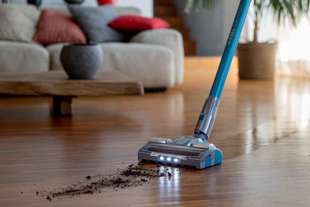Hoover H-FREE 300 HF322YHM Aspirapolvere a Bastone 2in1 Senza Sacchetto Grigio 40min