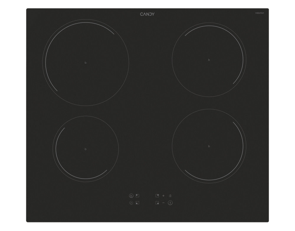 Candy CI642C/E1 Piano Cottura Induzione 4 Fornelli 59cm da Incasso Nero