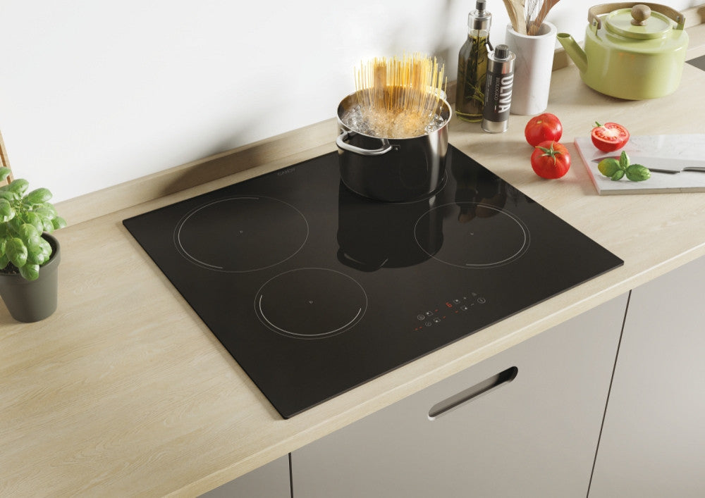 Candy CI642C/E1 Piano Cottura Induzione 4 Fornelli 59cm da Incasso Nero