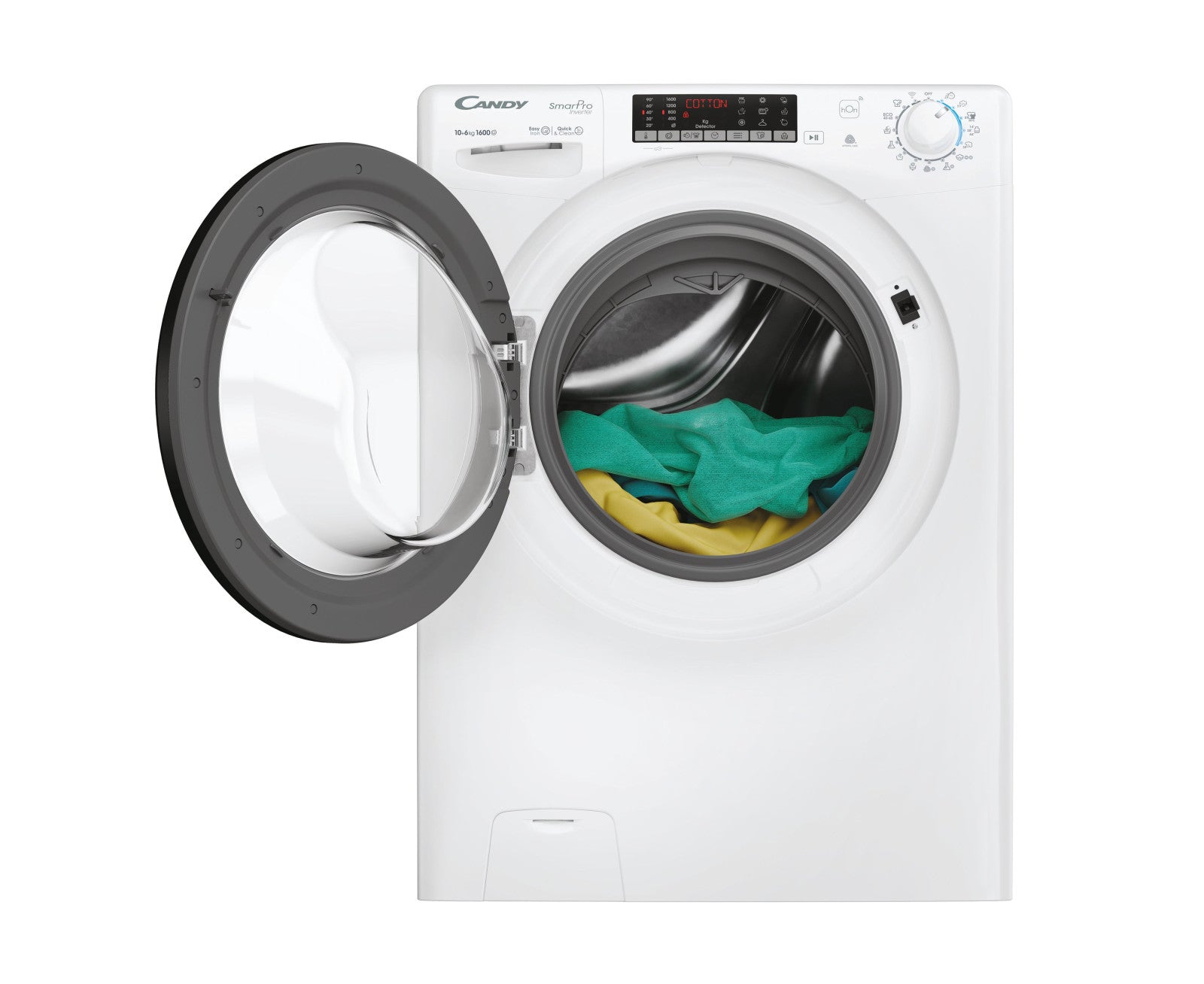 Candy CSOW61066TWMB6S Lavasciuga 10/6 kg 1600 Giri Bianca Wi-Fi Inverter Carica Frontale