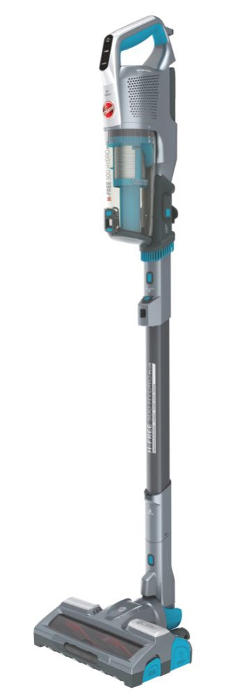 Hoover HF522YSE 011 Aspirapolvere a Bastone 2in1 Senza Fili Grigio Secco e Bagnato