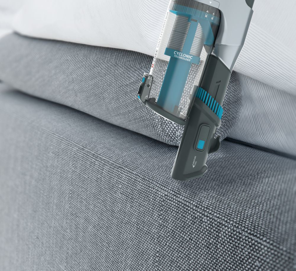 Hoover HF522YSE 011 Aspirapolvere a Bastone 2in1 Senza Fili Grigio Secco e Bagnato