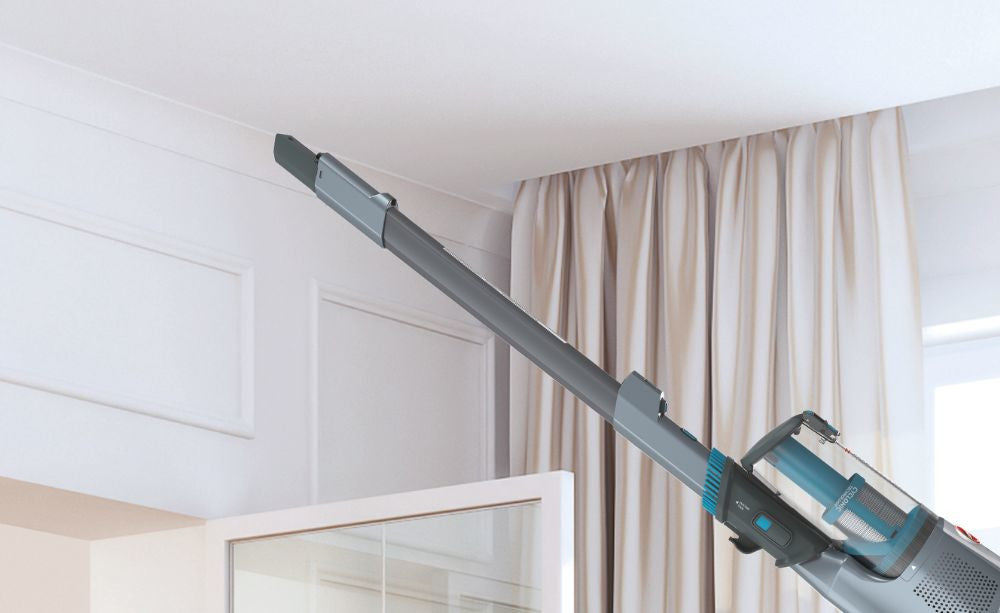 Hoover HF522YSE 011 Aspirapolvere a Bastone 2in1 Senza Fili Grigio Secco e Bagnato