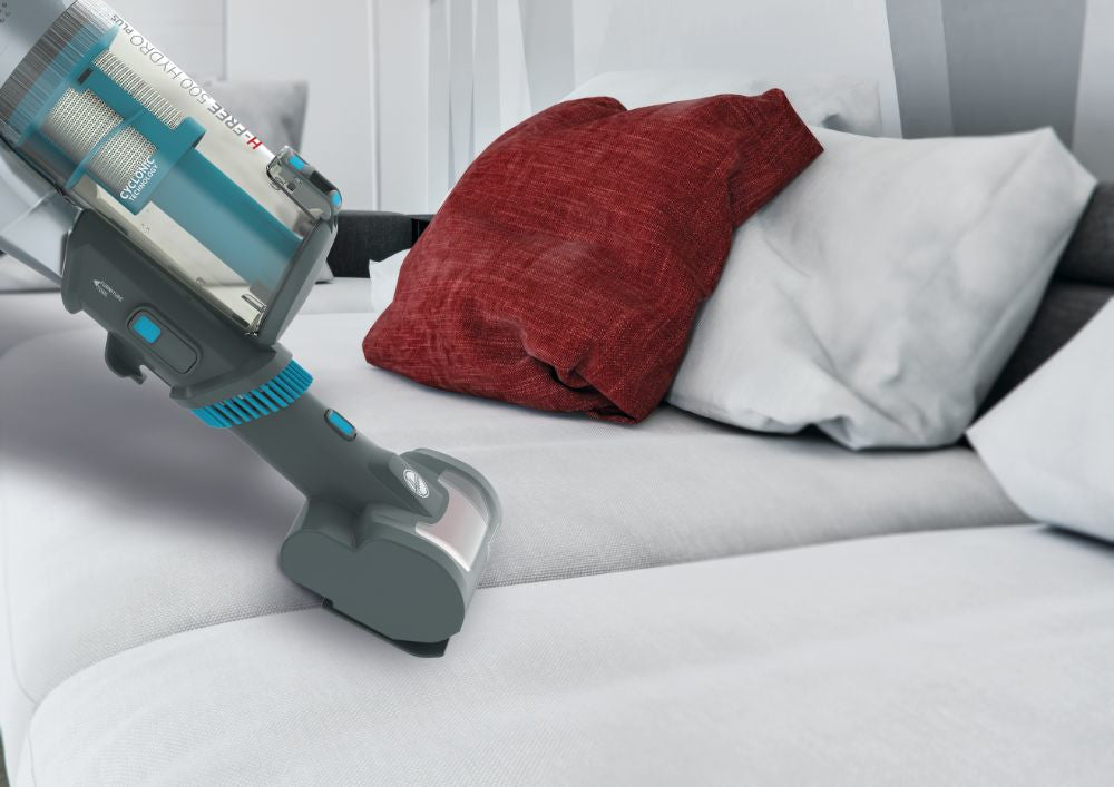 Hoover HF522YSE 011 Aspirapolvere a Bastone 2in1 Senza Fili Grigio Secco e Bagnato