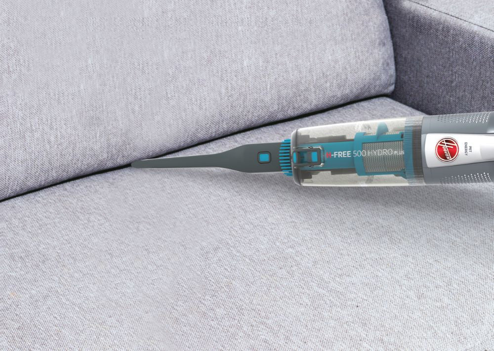 Hoover HF522YSE 011 Aspirapolvere a Bastone 2in1 Senza Fili Grigio Secco e Bagnato