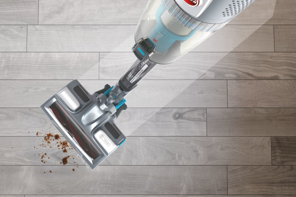 Hoover HF522YSE 011 Aspirapolvere a Bastone 2in1 Senza Fili Grigio Secco e Bagnato