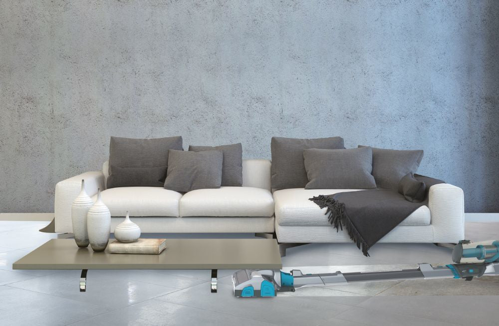 Hoover HF522YSE 011 Aspirapolvere a Bastone 2in1 Senza Fili Grigio Secco e Bagnato