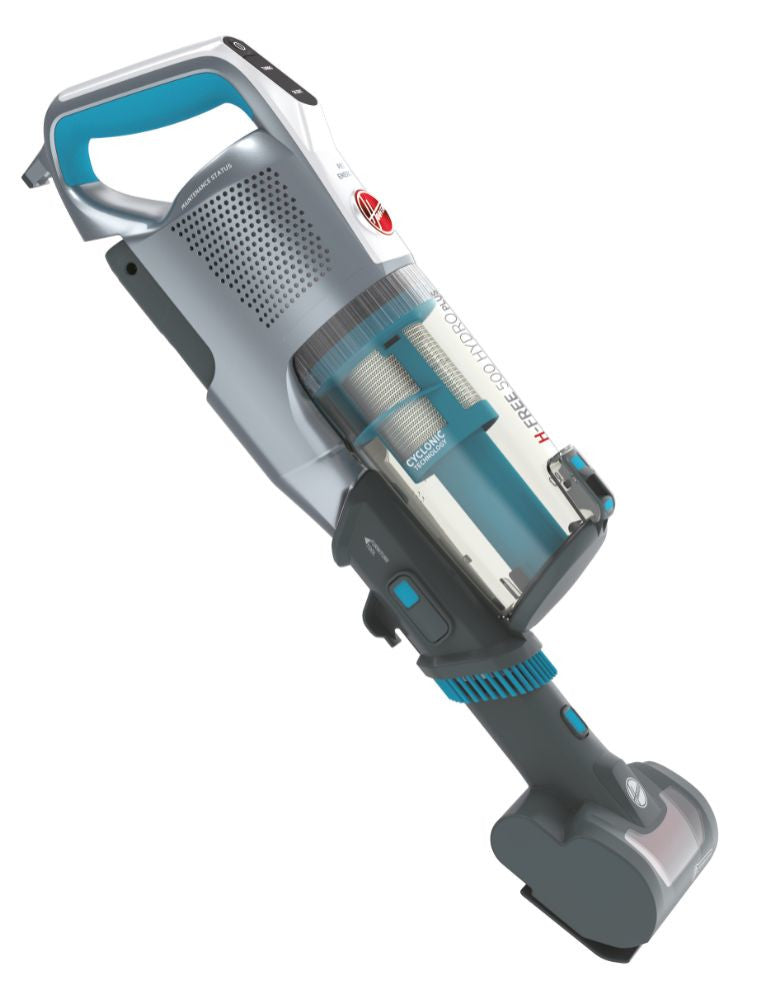 Hoover HF522YSE 011 Aspirapolvere a Bastone 2in1 Senza Fili Grigio Secco e Bagnato