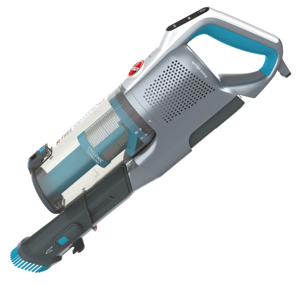 Hoover HF522YSE 011 Aspirapolvere a Bastone 2in1 Senza Fili Grigio Secco e Bagnato
