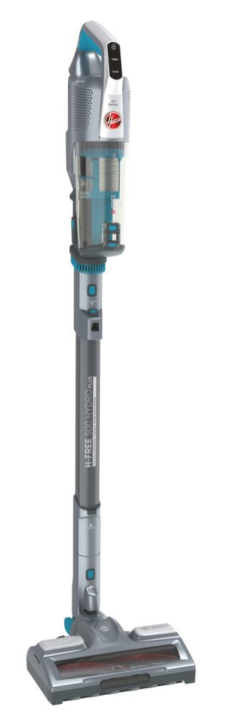 Hoover HF522YSE 011 Aspirapolvere a Bastone 2in1 Senza Fili Grigio Secco e Bagnato