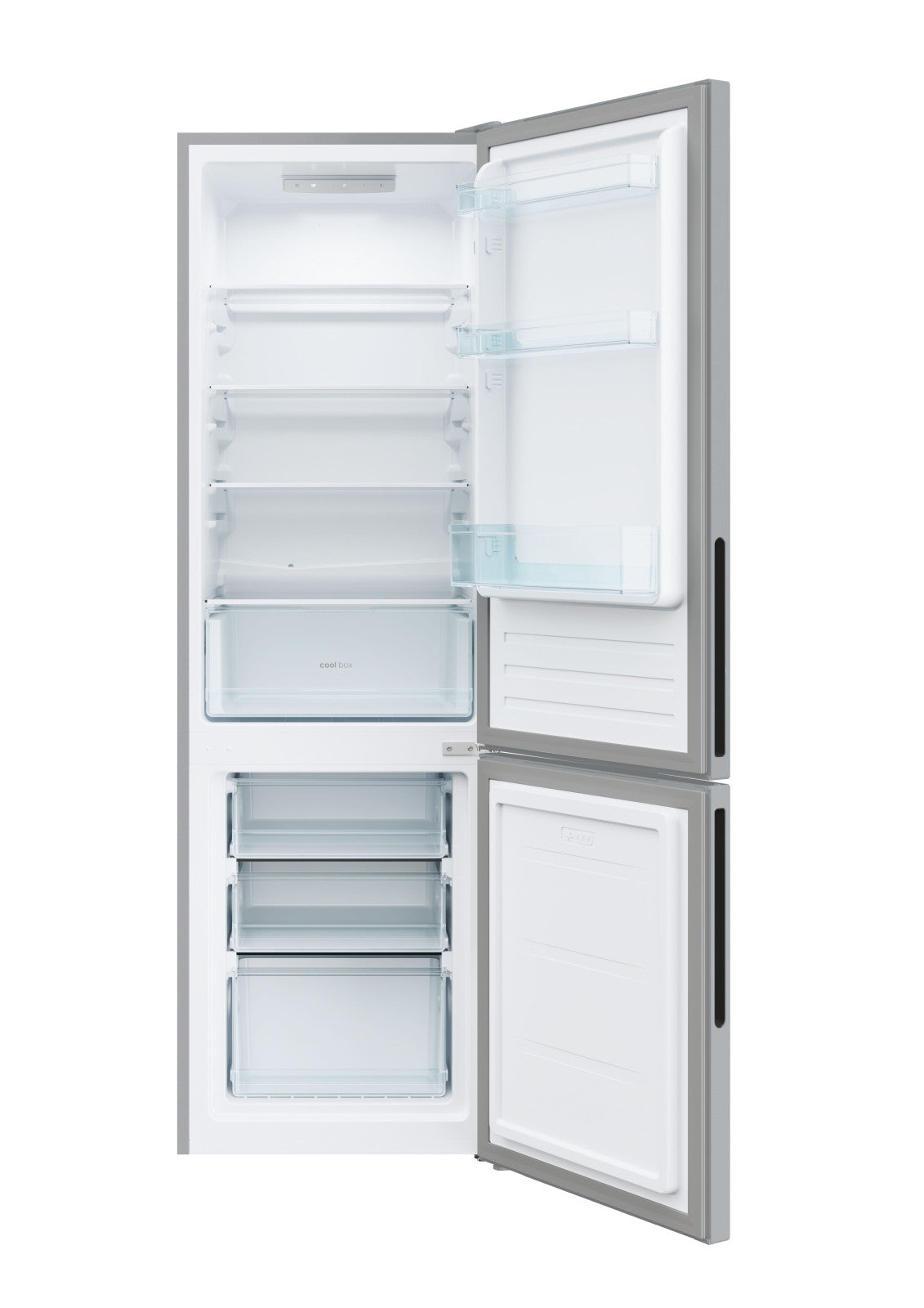 Candy Frigorifero Combinato CCT3L517ES 260L Classe E 39dB Argento Libera Installazione