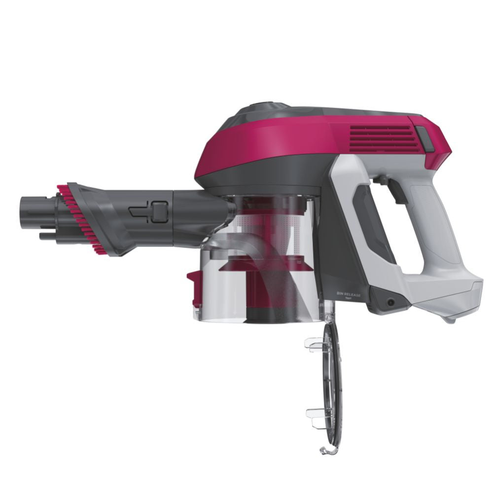 Hoover HF1 Aspirapolvere Elettrica Cordless Senza Sacchetto Magenta 0,9L 30min