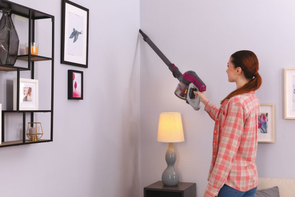 Hoover HF1 Aspirapolvere Elettrica Cordless Senza Sacchetto Magenta 0,9L 30min