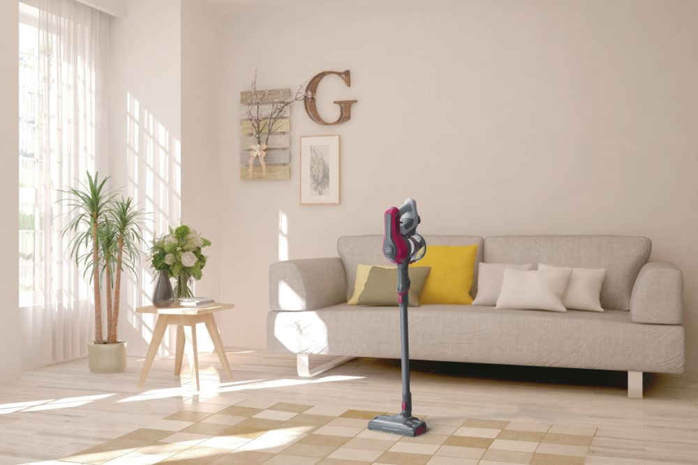 Hoover HF1 Aspirapolvere Elettrica Cordless Senza Sacchetto Magenta 0,9L 30min