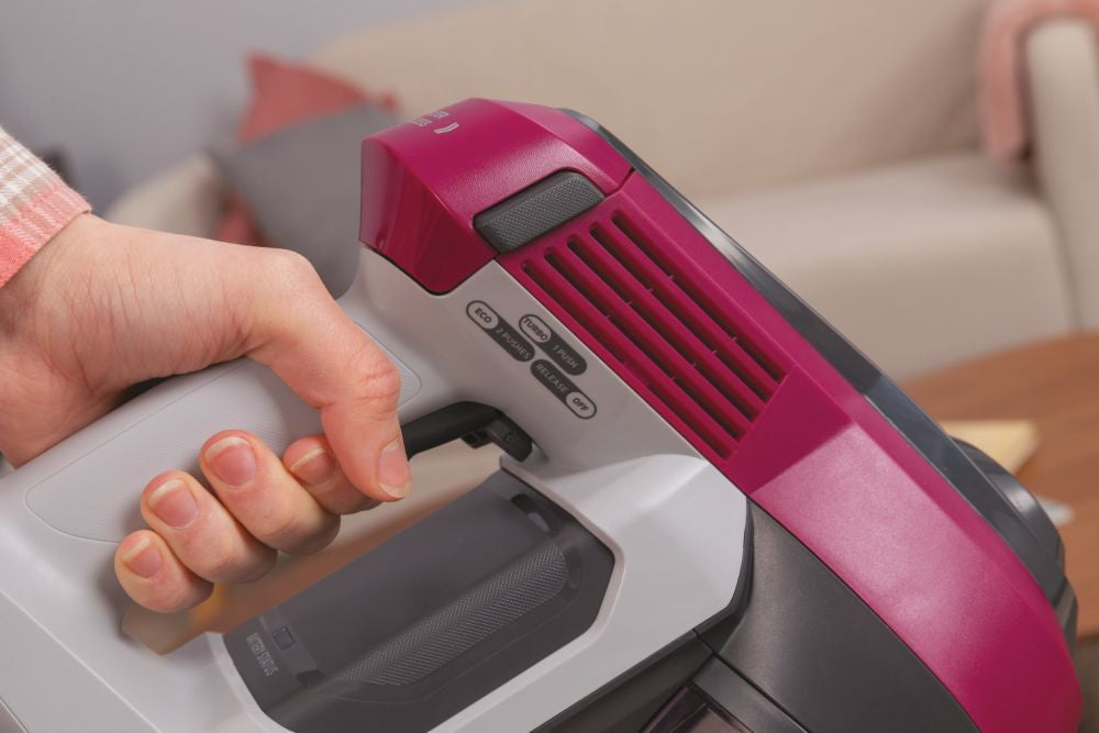 Hoover HF1 Aspirapolvere Elettrica Cordless Senza Sacchetto Magenta 0,9L 30min