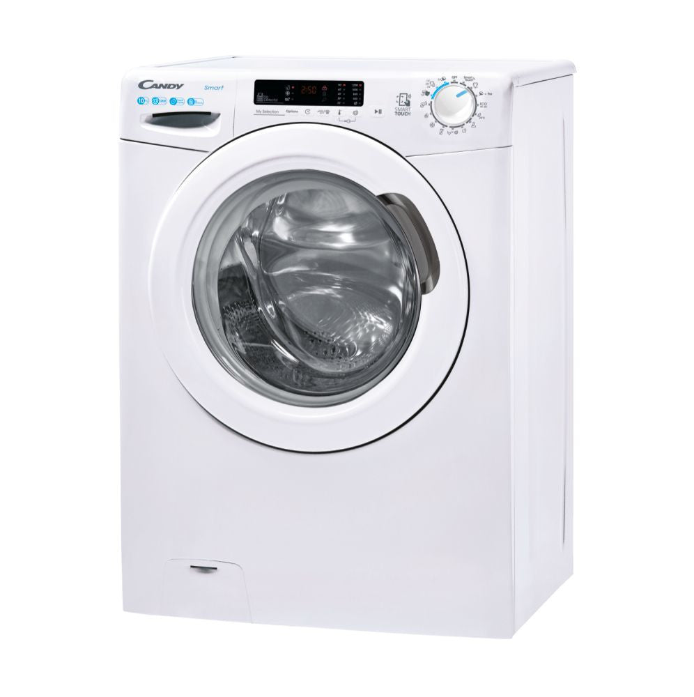 Candy Lavatrice Smart CS 12102DW4/1-S Frontale 10kg 1200 Giri Classe B 16 Programmi Bianco