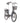 Smartway F3D3SCG Bicicletta Elettrica Pieghevole 20 Pollici Grigio e-Bike 25km/h