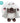 Rei Toys Peluche Pokemon Wooloo 20 cm Nero Marrone Rosa Bianco Ultra Morbido 4+ Anni