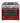 Glem Gas ST965MRS Cucina 90cm 5 Fuochi Gas Forno Elettrico 104L Rosso e Inox