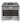 Glem Gas Cucina ST965VI 90cm 5 Fuochi Forno Gas Acciaio Inox