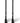 Nilox TV Table Stand PE1475PR 40"-55" Black Steel VESA 400x400-800x400