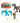 Action Heroes Dino Pack - Set 2 Dinosauri con Parti Intercambiabili e Accessori, 4+ Anni