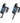 Cecotec Aspirapolvere Scopa Senza Fili Conga Rockstar RS50 400W 120AW 33,6V 2200mAh 60min 130m² Nero Blu