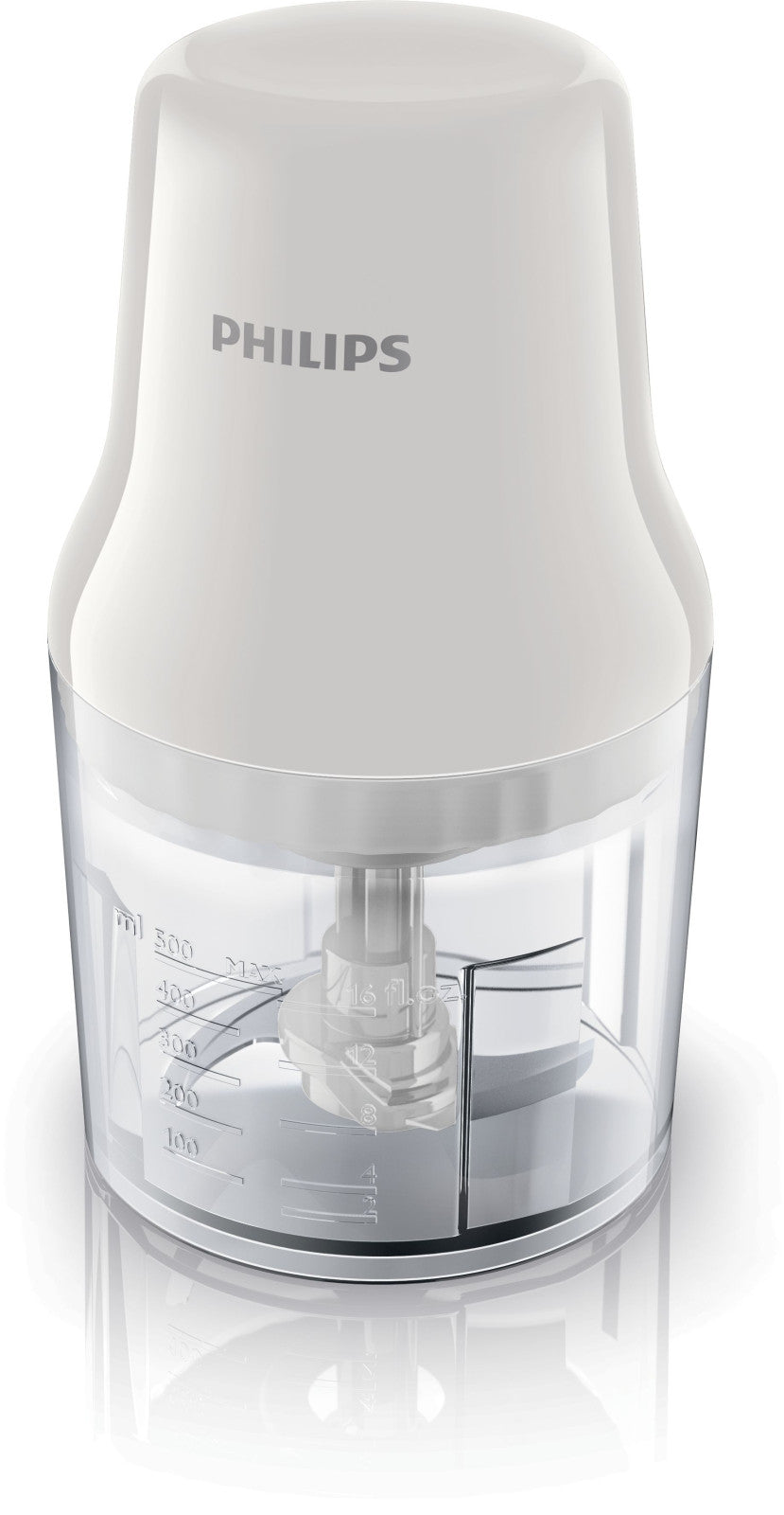 Philips Daily Collection Tritatutto HR1393/00 Bianco 0,7L 450W Ciotola Plastica