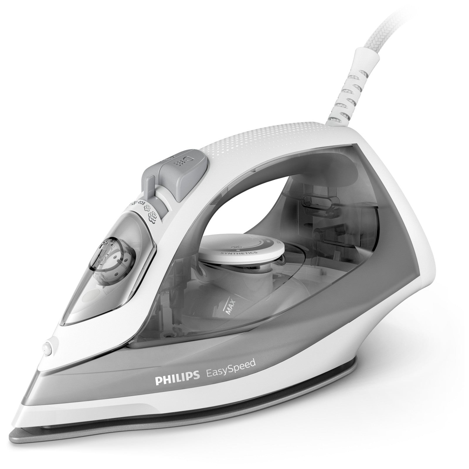 Philips EasySpeed GC1751/80 Ferro da Stiro a Vapore 2000W Piastra Ceramica Grigio