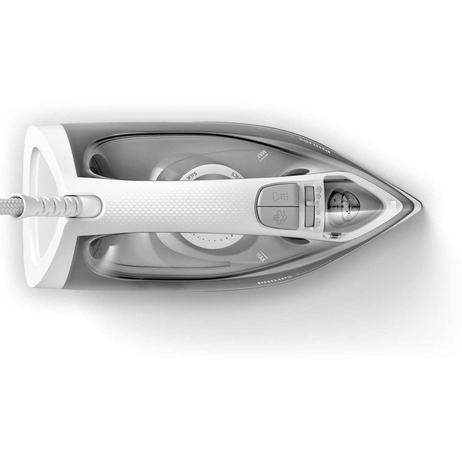 Philips EasySpeed GC1751/80 Ferro da Stiro a Vapore 2000W Piastra Ceramica Grigio