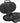 Princess Piastra per Waffle 132384 - 10 Waffle a Cuore, 1200W, Termostato Regolabile, Antiaderente, Nero