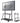 Neomounts NS-M4000BLACK Supporto TV Portatile Nero fino a 105" Altezza Regolabile