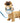 Animagic Pony Zucca Peluche Interattivo 23 cm Scodinzola e Mugola per Bambini 2+