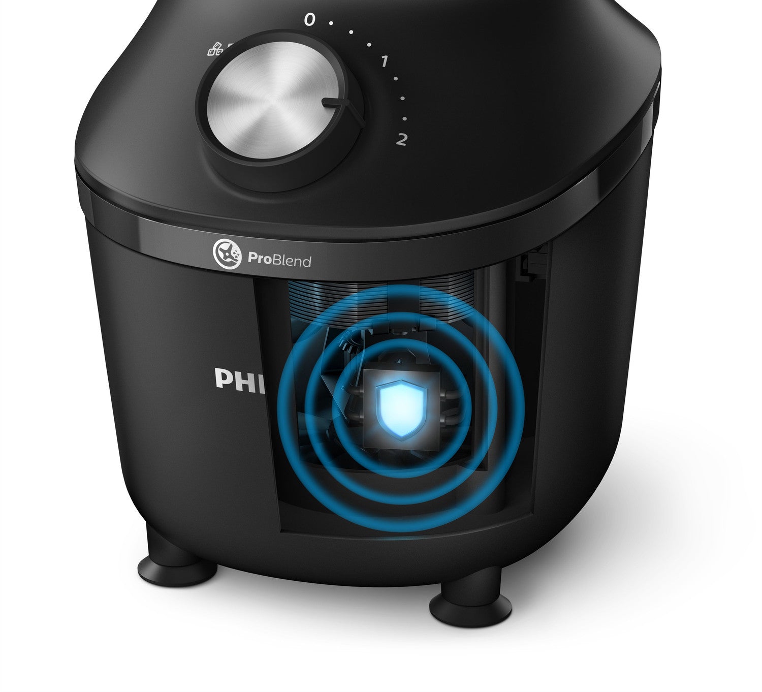 Philips Frullatore Serie 3000 HR2291/41 ProBlend 600W 2L Nero