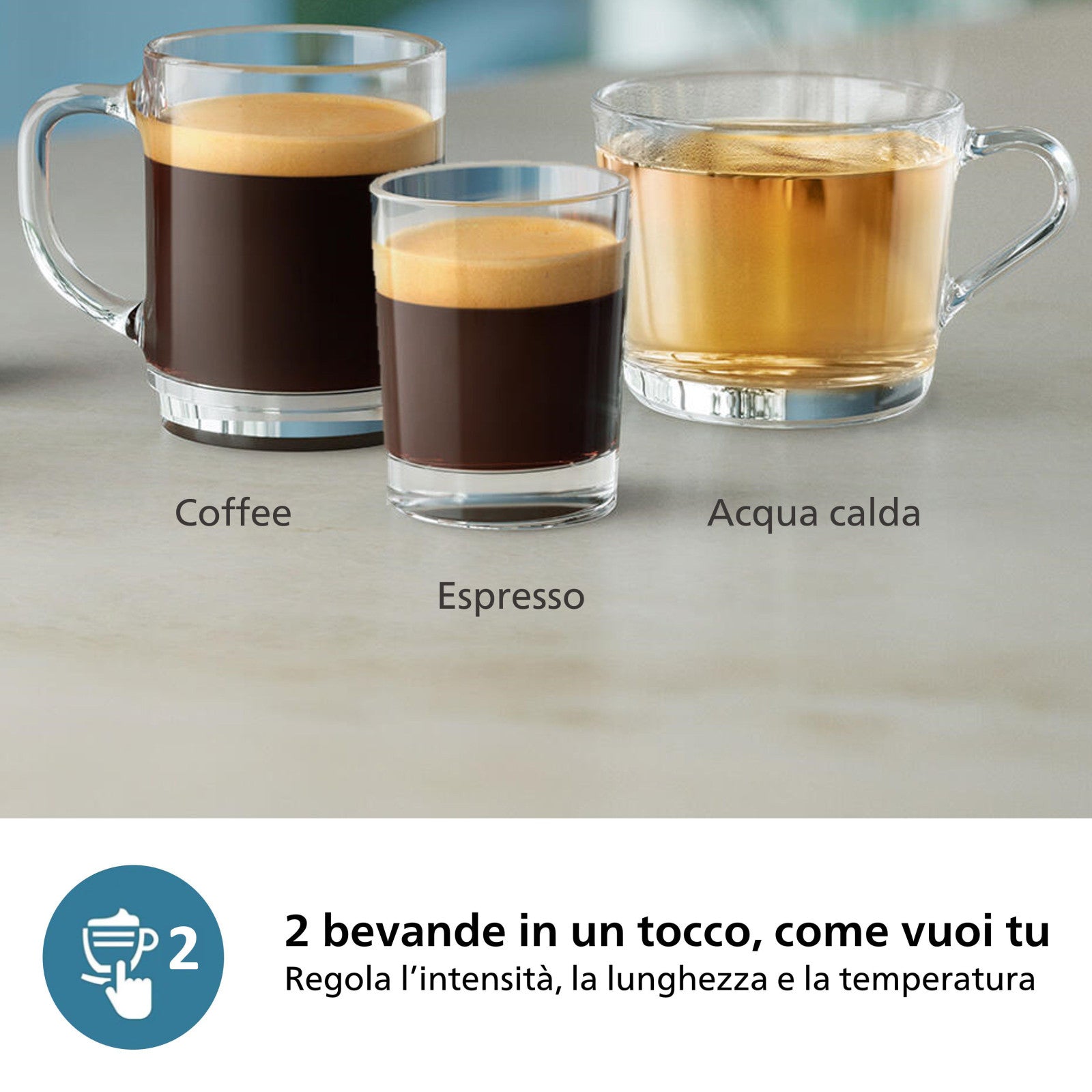 Philips EP0820/00 Macchina Espresso Automatica 15 bar Macinatore Integrato Nero