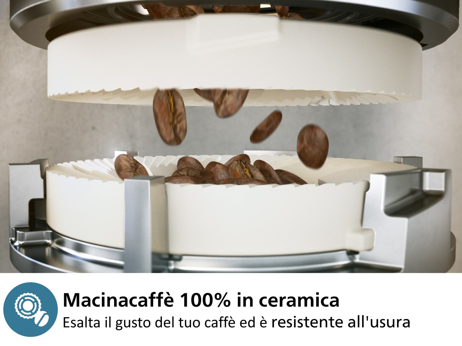 Philips EP0820/00 Macchina Espresso Automatica 15 bar Macinatore Integrato Nero