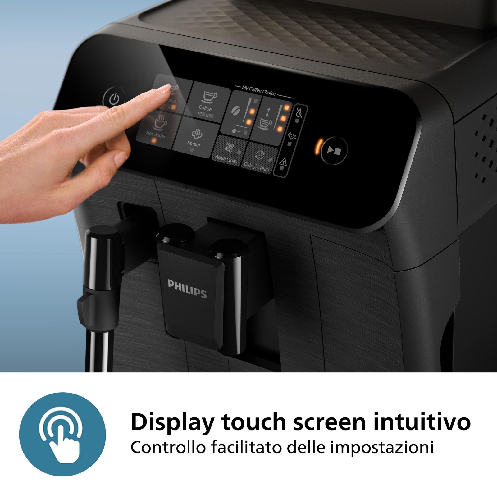 Philips EP0820/00 Macchina Espresso Automatica 15 bar Macinatore Integrato Nero