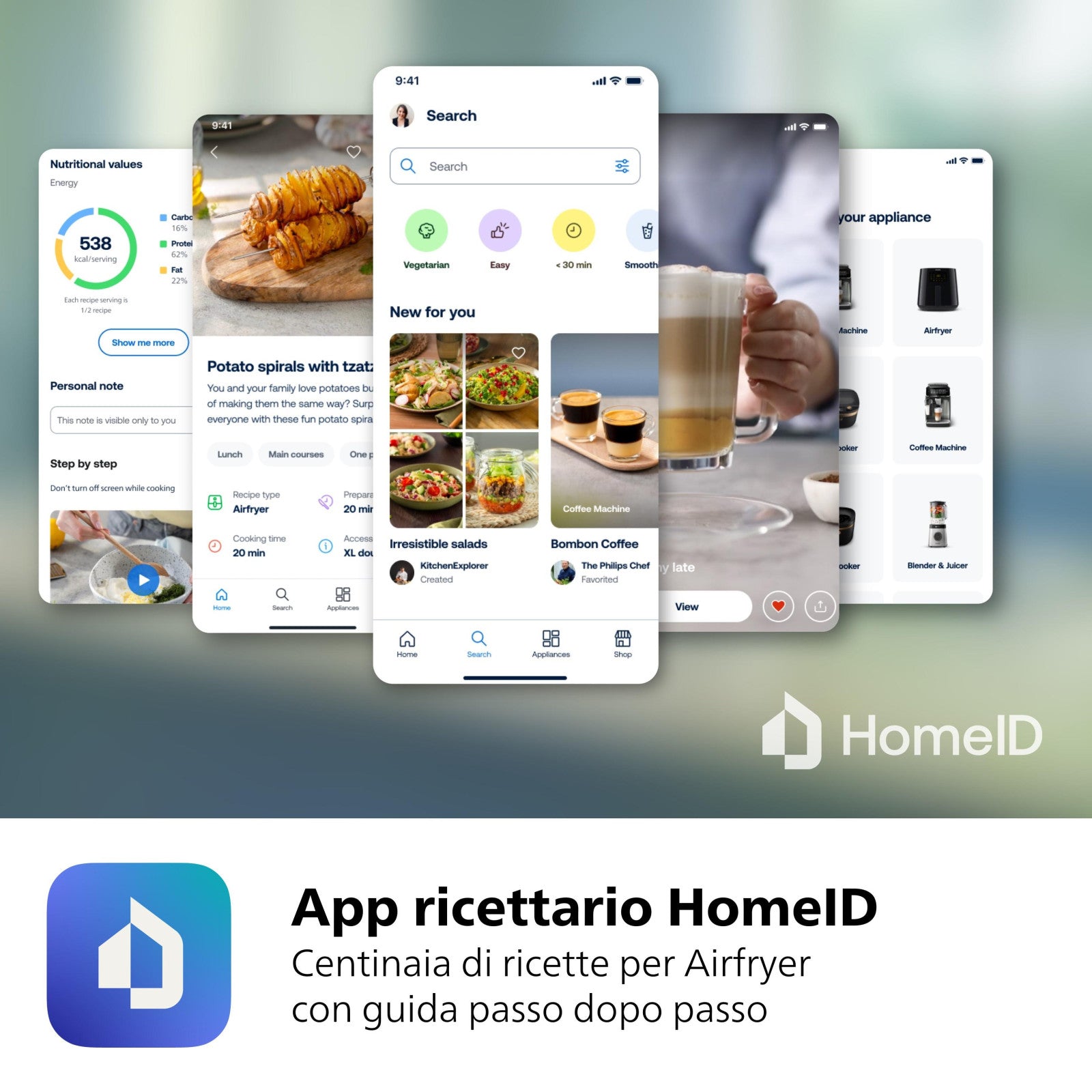 Philips 3000 Friggitrice ad Aria Doppio Cestello 9L 12 Metodi di Cottura 2750W