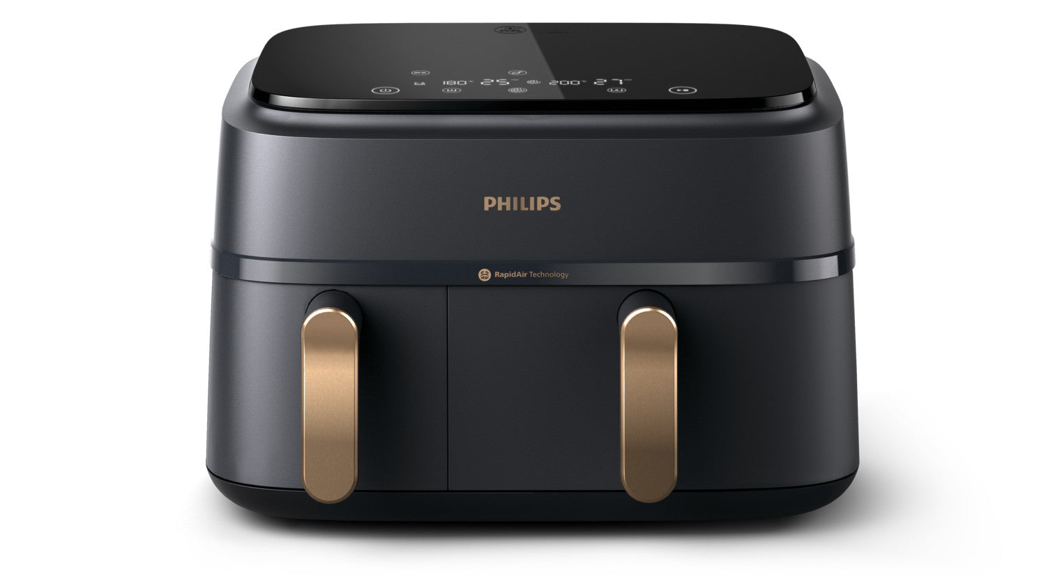 Philips 3000 Friggitrice ad Aria Doppio Cestello 9L 12 Metodi di Cottura 2750W
