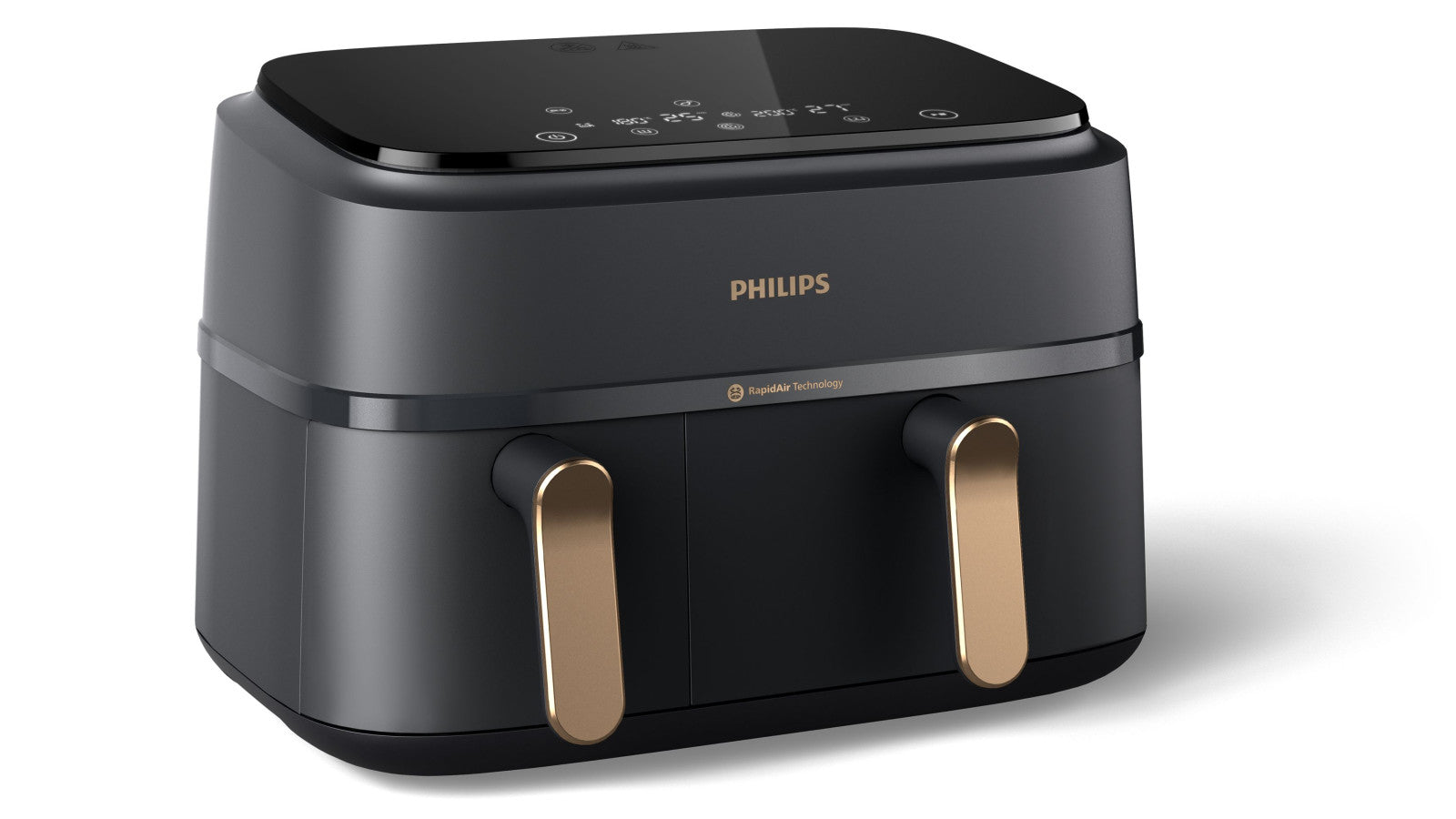 Philips 3000 Friggitrice ad Aria Doppio Cestello 9L 12 Metodi di Cottura 2750W
