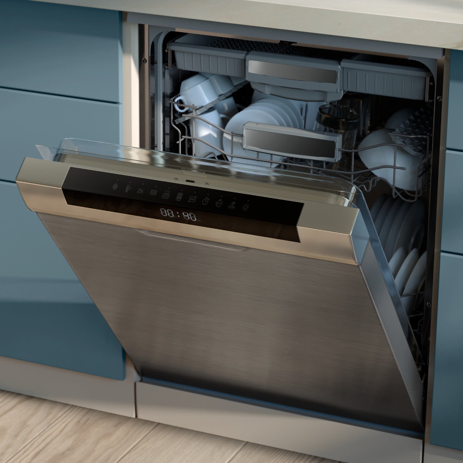 Philips Friggitrice ad Aria Serie 1000 NA15000 Cestello Doppio 7,1L 2450W 6 Programmi