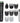 Philips Regolabarba Multigroom All-in-One MG3945/15 Serie 3000, 9 Accessori, Autonomia 90 min, Nero