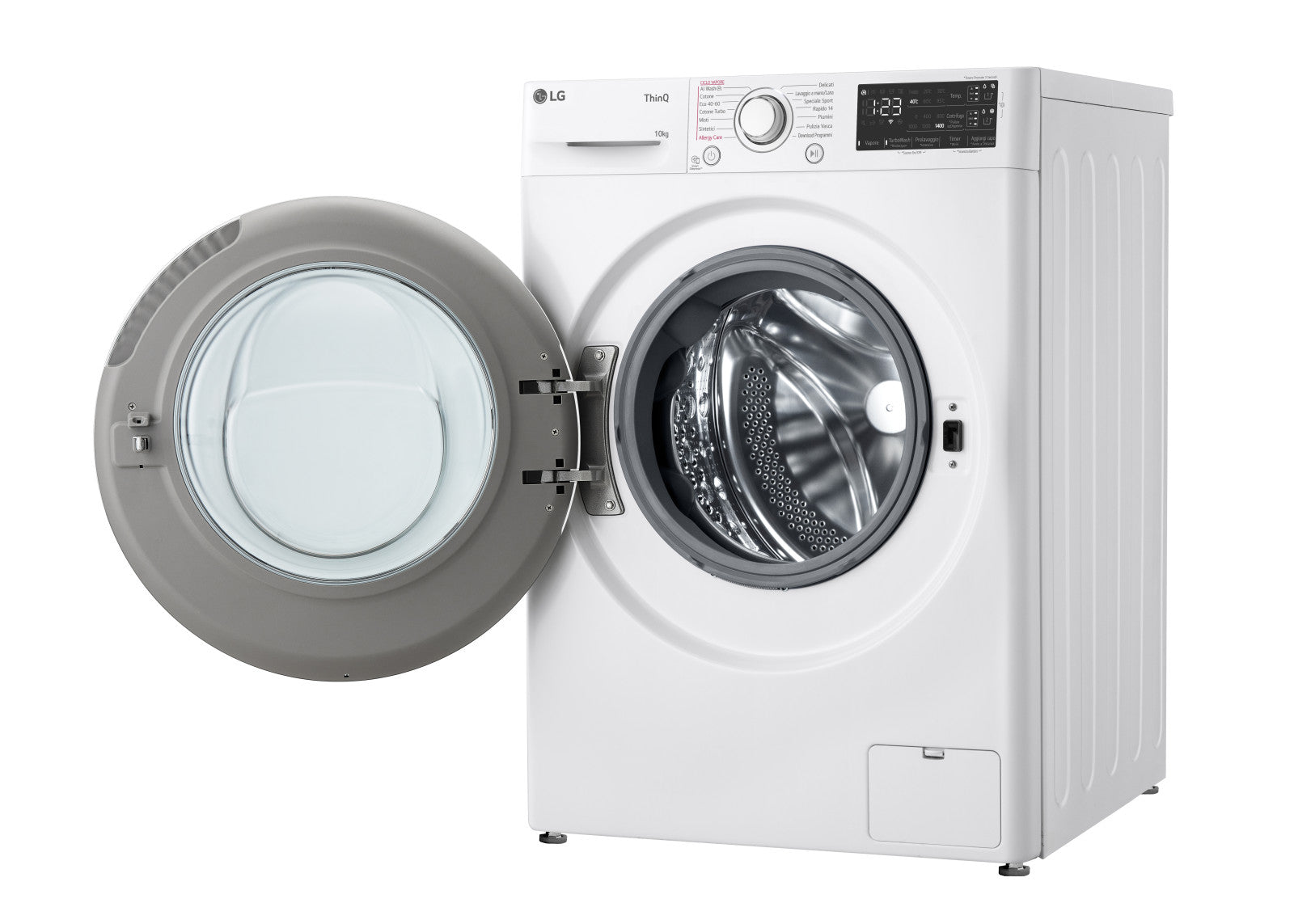 LG Lavatrice F4R3710NSWW 10 kg 1400 giri Classe A AI DD Carica Frontale Bianco