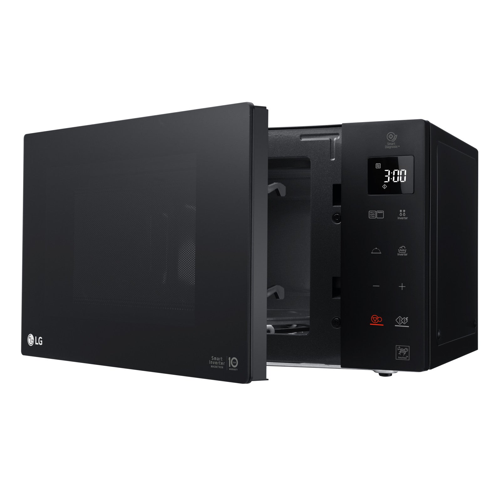 LG MH6535GDS Forno a Microonde Combinato 25L 1150W Nero con Grill e Inverter