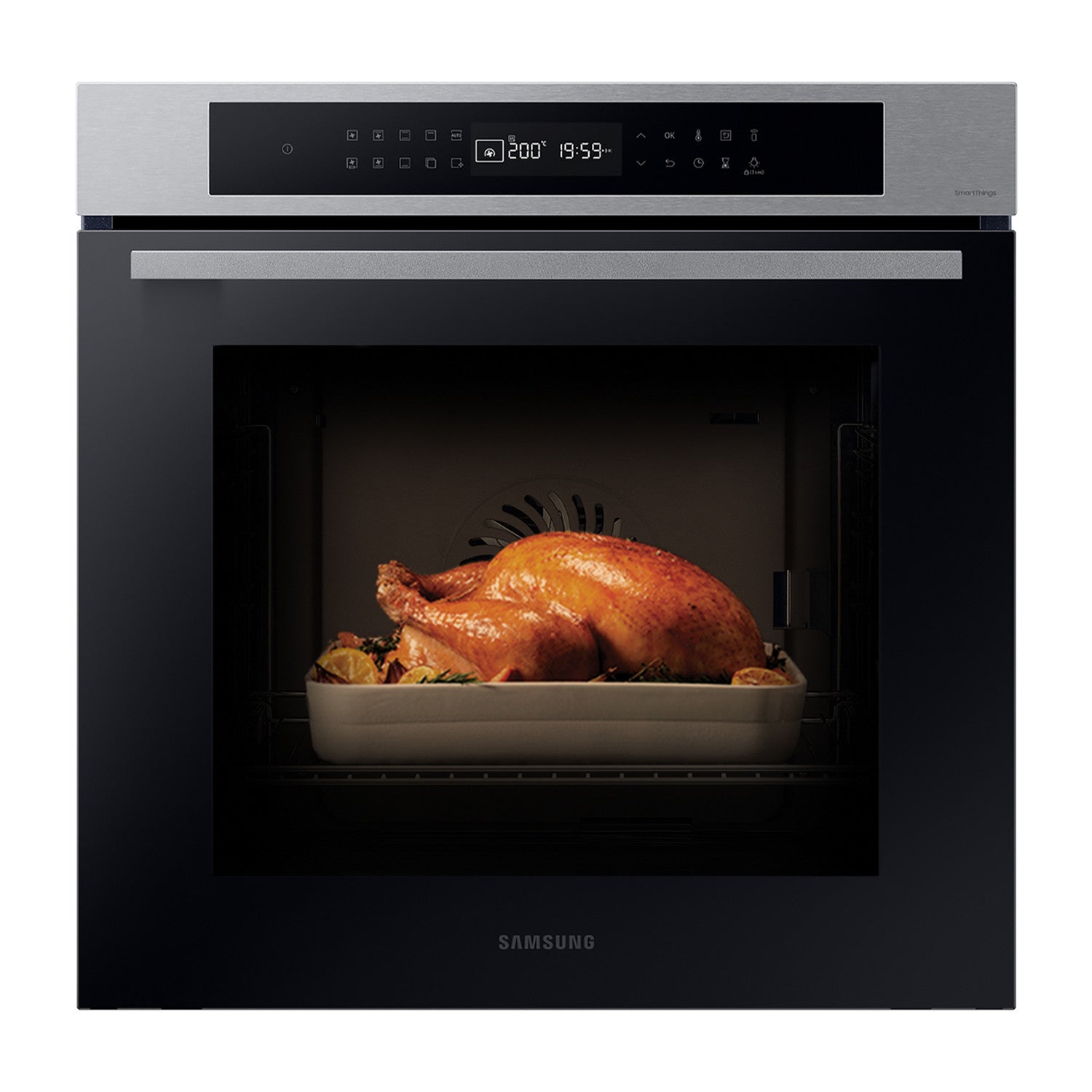 Samsung NV7B4040VBS Forno Incasso Multifunzione 76L A+ Wi-Fi Vapore Inox