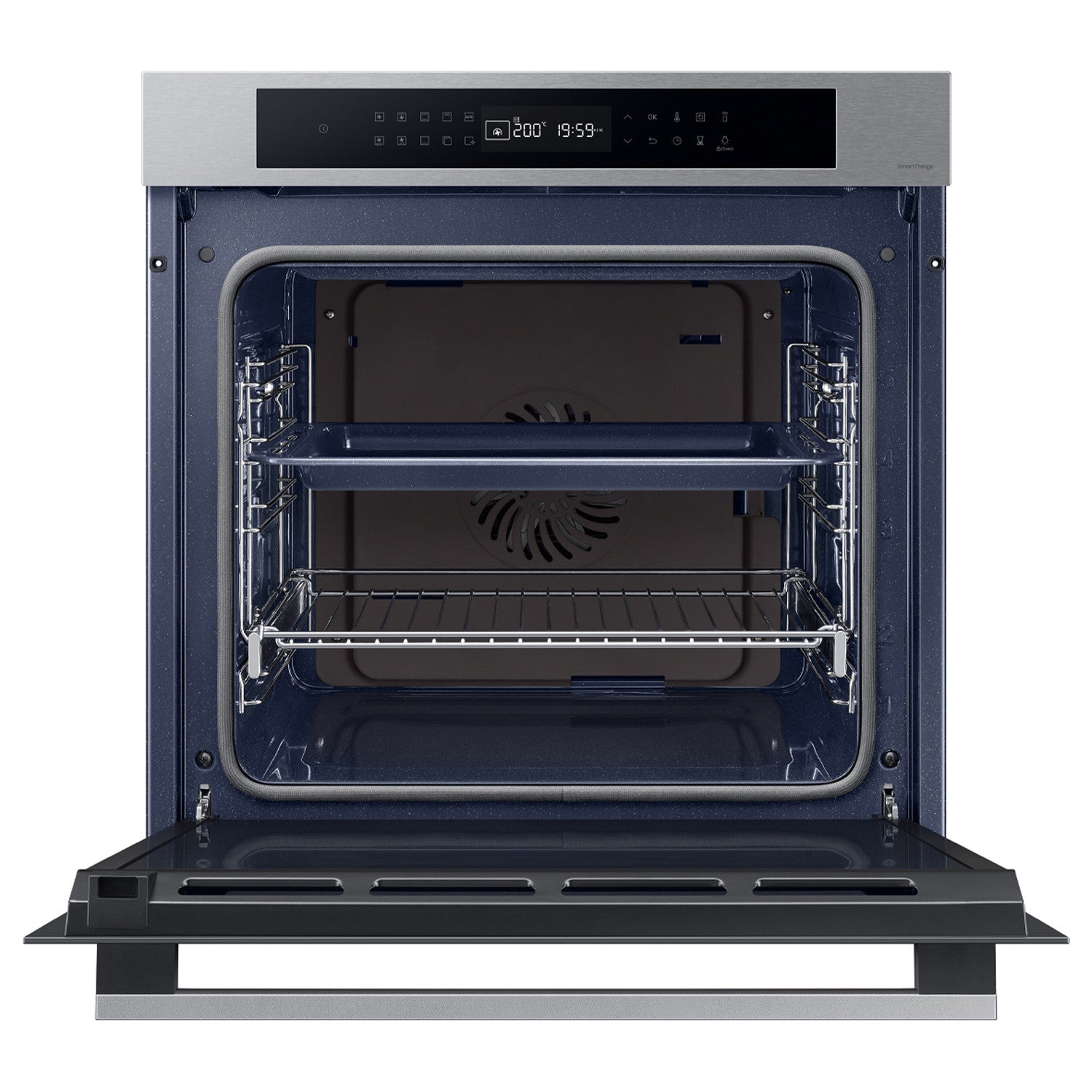 Samsung NV7B4040VBS Forno Incasso Multifunzione 76L A+ Wi-Fi Vapore Inox