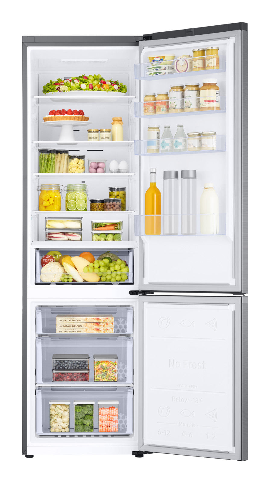Samsung Frigorifero Combinato RB38C600CS9 390L No Frost Classe C Wi-Fi Acciaio inox