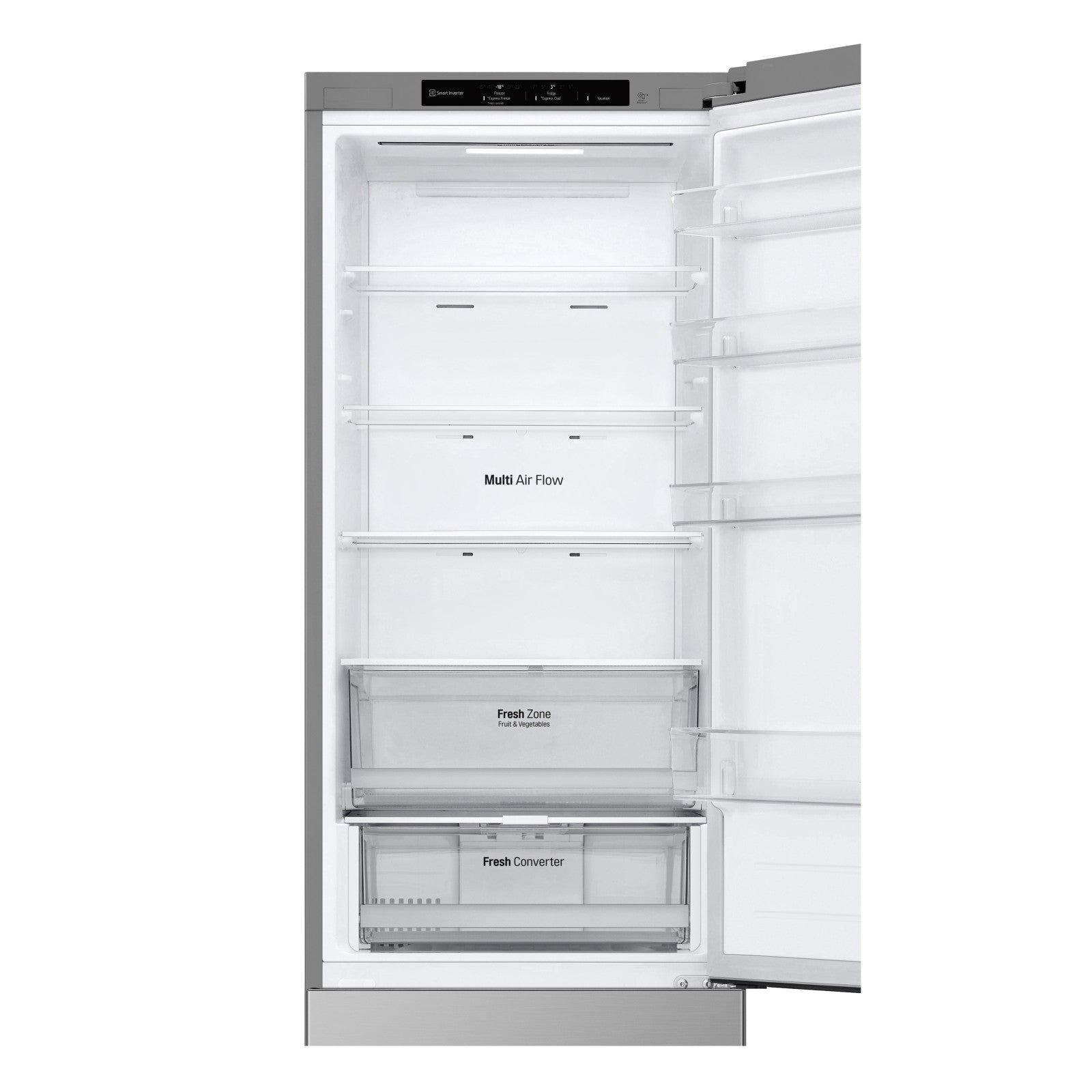 LG GBV22NCCPY Frigorifero Combinato 387L No Frost Classe C Prime Silver